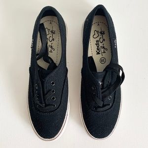 Keds Taylor Swift Black Sneakers Shoes - Size 38